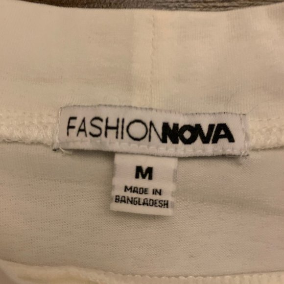 FASHION NOVA | cropped long sleeve shirt - Picture 4 of 4